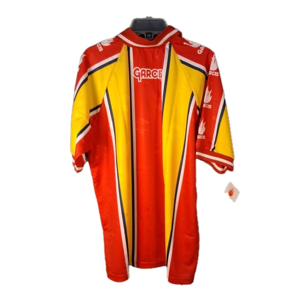 NOS Gracis Morelia Monarcas Mexico Liga MX Soccer Jersey B Hermanos Size XL  Y2K - Picture 6 of 13